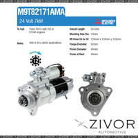 M9T82171AMA-Mitsubishi Starter Motor 24V 12Th CW For VOLVO FH16