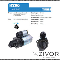 MS365-Mahle Starter Motor 12V 10Th CW For JOHN DEERE 7930