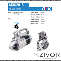 MXS2015-OEX Starter Motor 12V 8Th CW Mitsubishi Style For KIA Carnival, VQ