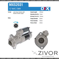 MXS2031-OEX Starter Motor 12V 9Th CW Mitsubishi Style For JOHN DEERE 8200T