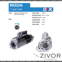MXS244-OEX Starter Motor 12V 10Th CW Mitsubishi Style For MITSUBISHI Triton, MK