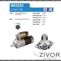 MXS253-OEX Starter Motor 12V 8Th CW Mitsubishi Style For SUZUKI Jimny, Sierra