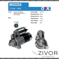 MXS254-OEX Starter Motor 12V 8Th CW Mando Style For MITSUBISHI Pajero, NM