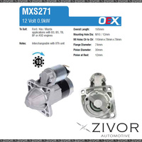 MXS271-OEX Starter Motor 12V 10Th CW Mitsubishi Style For KIA Rio, BC