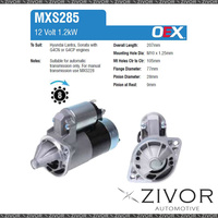 MXS285-OEX Starter Motor 12V 8Th CW Mitsubishi Style For HYUNDAI Sonata, EF
