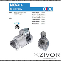 OEX Starter Motor 12V 12Th CW Mitsubishi Style For NISSAN Pathfinder R51