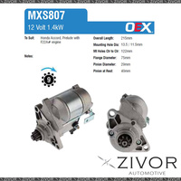 MXS807-OEX Starter Motor 12V 9Th CW Mitsubishi Style For HONDA Accord, CG5