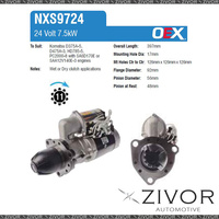 NXS9724-Nikko Starter Motor 24V 11Th CW For KOMATSU D475A-5SD