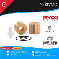 RYCO Oil Filter Cartridge For TOYOTA IQ KGJ10 (GREY IMPORT) 1.0L 1KR-FE R2620P
