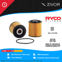 RYCO Oil Filter Cartridge For JEEP RENEGADE BU 1.6L 55263842 Etorq EJH R2647P