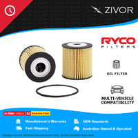 RYCO Oil Filter Cartridge For CITROEN C4 PICASSO THP 1.6L EP6CDT (5FV) R2663P