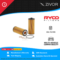 New RYCO Oil Filter Cartridge For MERCEDES-BENZ HEAVY ATEGO 1629 R2727P