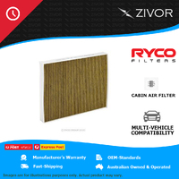 New RYCO Cabin Air Filter - Microshield For AUDI Q7 4L TDI 3.0L BUG RCA112M