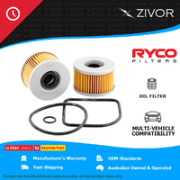 New RYCO Oil Filter Motorcycle lubrication system Longer Life - Quality RMC100
