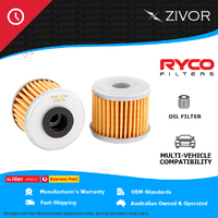 New RYCO Oil Filter Motorcycle lubrication system Longer Life - Quality RMC104