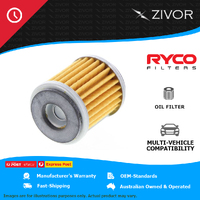 New RYCO Oil Filter Motorcycle lubrication system Longer Life - Quality RMC114