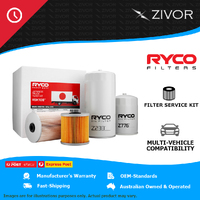 New RYCO Truck Filter Service Kit For ISUZU F SERIES FVD950 9.8L 6SD1 RSK108