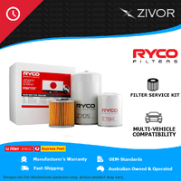 New RYCO Truck Filter Service Kit 2.42kg Service Interval Warranty RSK109
