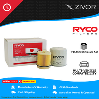 RYCO Truck Filter Service Kit For ISUZU N SERIES NPR 200/275 5.2L 4HK1 RSK111