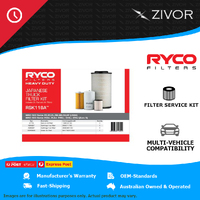 New RYCO 4WD Filter Service Kit For HINO 500, RANGER FM 2628 7.7L J08E RSK118A