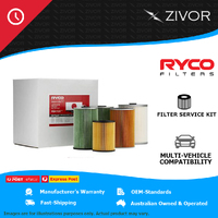 New RYCO Heavy Duty Filter Service Kit For ISUZU F SERIES FXY240-350 RSK137