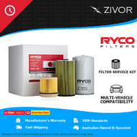 New RYCO Heavy Duty Filter Service Kit For ISUZU F SERIES FRR110-260 RSK138