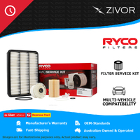 New RYCO 4WD Filter Service Kit For TOYOTA LANDCRUISER VDJ79R 4.5L 1VD-FTV RSK15