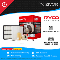 RYCO 4WD Filter Service Kit For TOYOTA LANDCRUISER VDJ76R 4.5L 1VD-FTV RSK15C