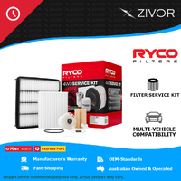 RYCO 4WD Filter Service Kit For TOYOTA LANDCRUISER VDJ200R 4.5L 1VD-FTV RSK18C