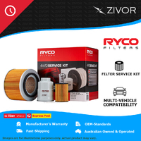 New RYCO 4WD Filter Service Kit For NISSAN PATROL Y61 GU 3.0L ZD30DDTi RSK24
