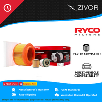 RYCO 4WD Filter Service Kit For FORD RANGER PX 3.2L Duratorq TDCi P5AT RSK25C