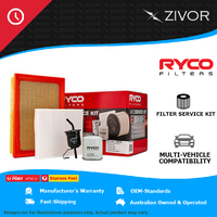 New RYCO Filter Service Kit For TOYOTA HILUX TGN121R 2.7L 2TR-FE RSK38C