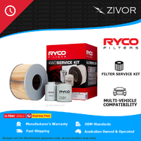 RYCO 4WD Filter Service Kit For TOYOTA LANDCRUISER HDJ100R 4.2L 1HD-FTE RSK42