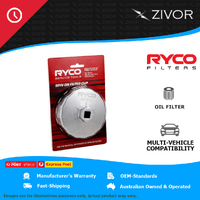 RYCO Spin On Oil Filter Cup For HOLDEN EARLY HOLDEN HJ 5.0L 308 cu.in Red RST222