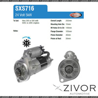 SXS716-Starter Motor 24V 11Th CW Sawafuji For HINO 300, Hybrid