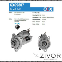 SXS9807-OEX Starter Motor 24V 11Th CW Sawafuji Style For HINO 700