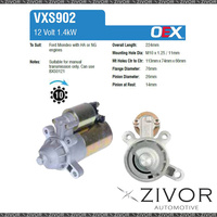 New VXS902-OEX Starter Motor 12V 10Th CW Valeo Style For FORD Focus, LR
