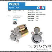 VXS903-OEX Starter Motor 12V 10Th CW Valeo Style For FORD Mondeo, HB