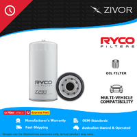 New RYCO Oil Filter Spin On For AUTOBUS HIGHLINE COACH 10.3L C10 Z233