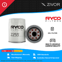 New RYCO Oil Filter Spin On .7kg lubrication system Longer Life - Quality Z259
