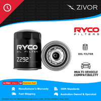 New RYCO Oil Filter Spin On .6kg lubrication system Longer Life - Quality Z292