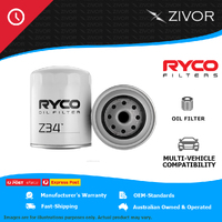 New RYCO Oil Filter Spin On .83kg lubrication system Longer Life - Quality Z34