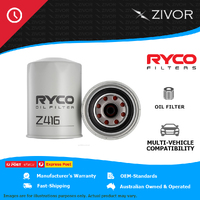 New RYCO Oil Filter Spin On For LAND ROVER DISCOVERY SPORT L550 TD4 180 Z416