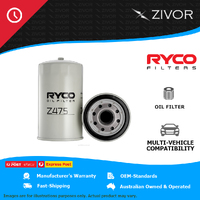 New RYCO Oil Filter Spin On For ISUZU F SERIES FSS33 8.2L 6HH1 Z475