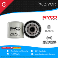 New RYCO Oil Filter Spin On For ISUZU N SERIES NQR450 4.8L 4HE1-XN/XS Z476