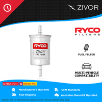 New RYCO Fuel Filter In-Line For PEUGEOT 206 T1 1.6L TU5JP (NFZ) Z549
