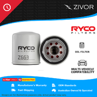 New RYCO Oil Filter Spin On For CHEVROLET CAMARO GEN5 SS 6.2L Gen4 LS3 Z663