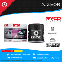 RYCO Oil Filter Spin On For HOLDEN COMMODORE VE SERIES 1 SS/SSV Z663ST