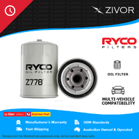 New RYCO Oil Filter Spin On For HINO 500, RANGER FA 4500 4.5 Z778