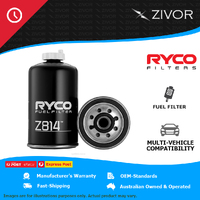 New RYCO Fuel Filter Spin On For KOMATSU WB97R-5 3.9L S4D102E Z814